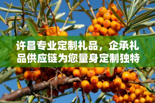 许昌专业定制礼品，企承礼品供应链为您量身定制独特礼品